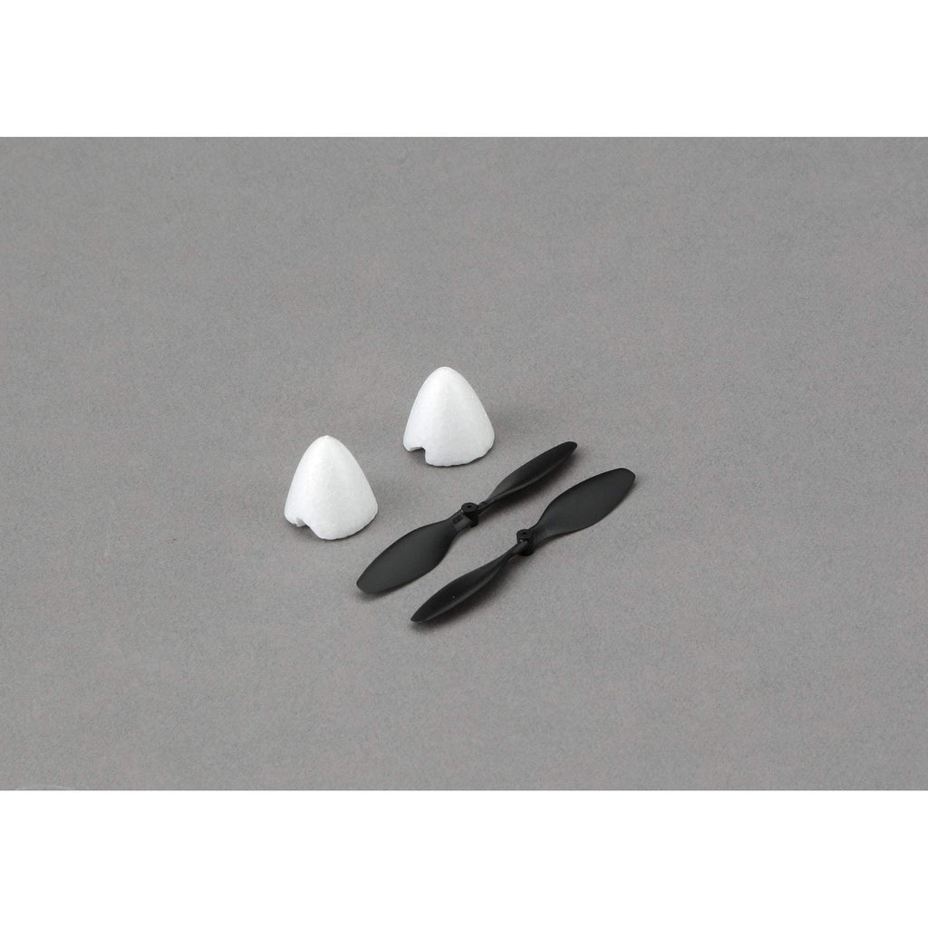 HobbyZone HBZ5308 Propellers / Props(2) and Spinners(2) Set: Duet