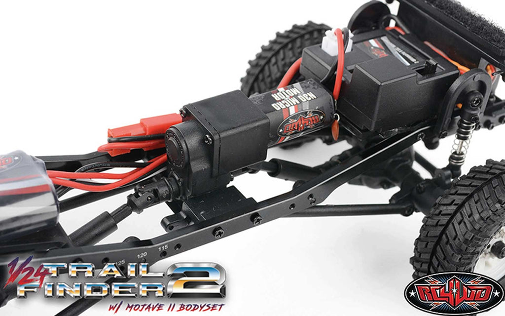 Rc4WD ZRTR0051 1/24 Trail Finder 2 RTR w/ Mojave II Hard Body, Yellow