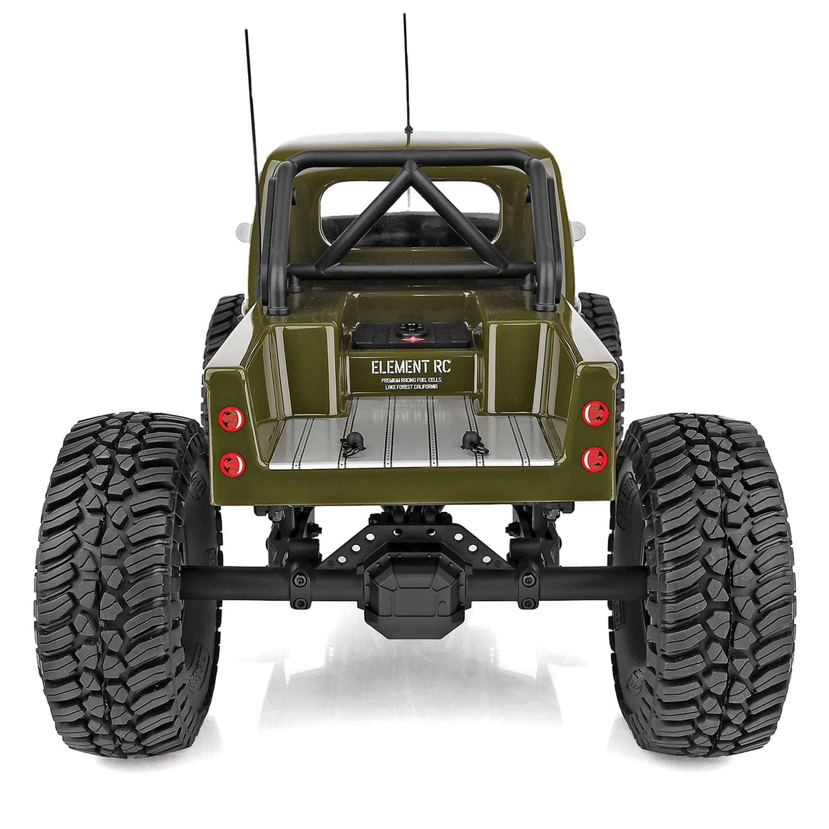 Associated 40117C Enduro Ecto Trail Truck, green RTR LiPo Combo