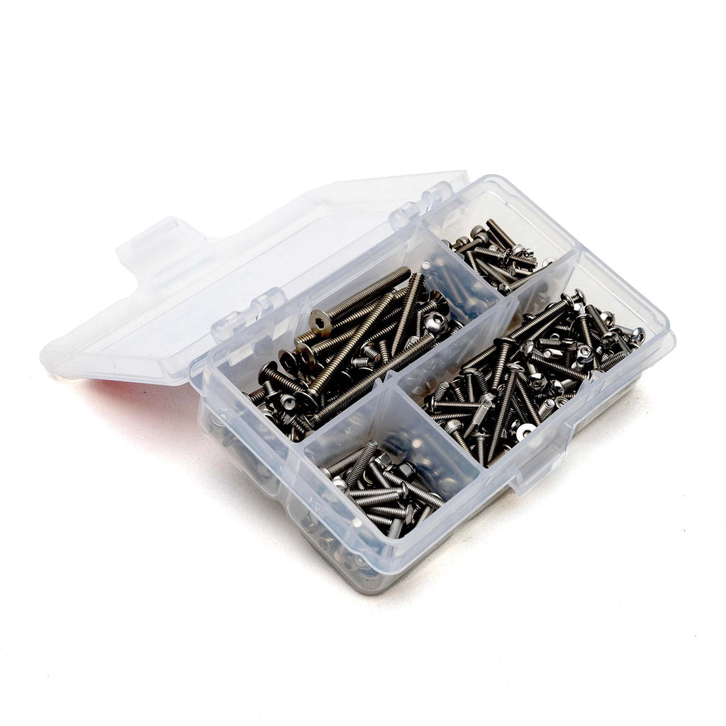 Dynamite DYNH2055 Stainless Steel Screw Set:Arrma Typhoon 3S BLX 4X4