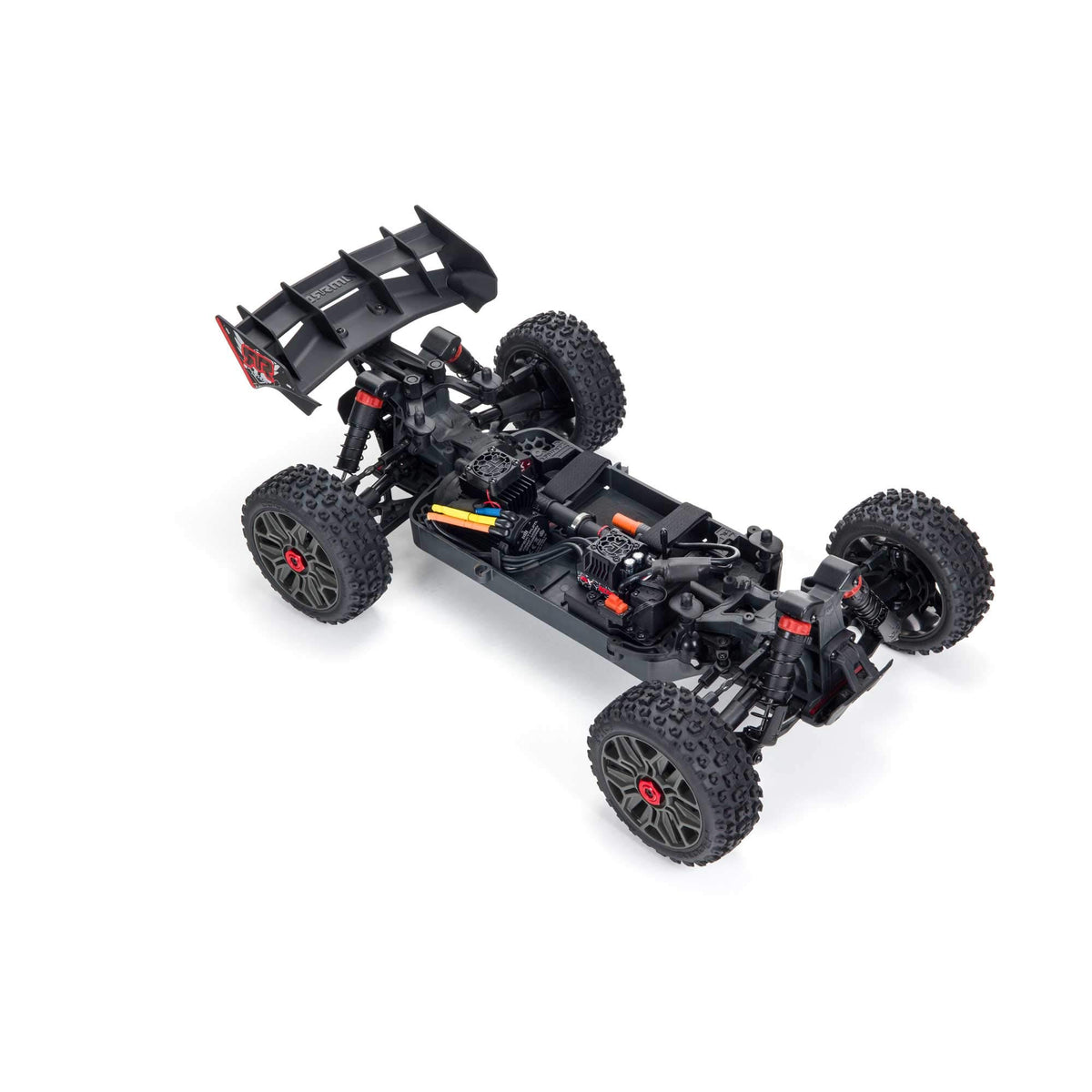 Arrma 4306V3 Typhon 4X4 3S BLX Brushless 1/8th 4wd Buggy, Red