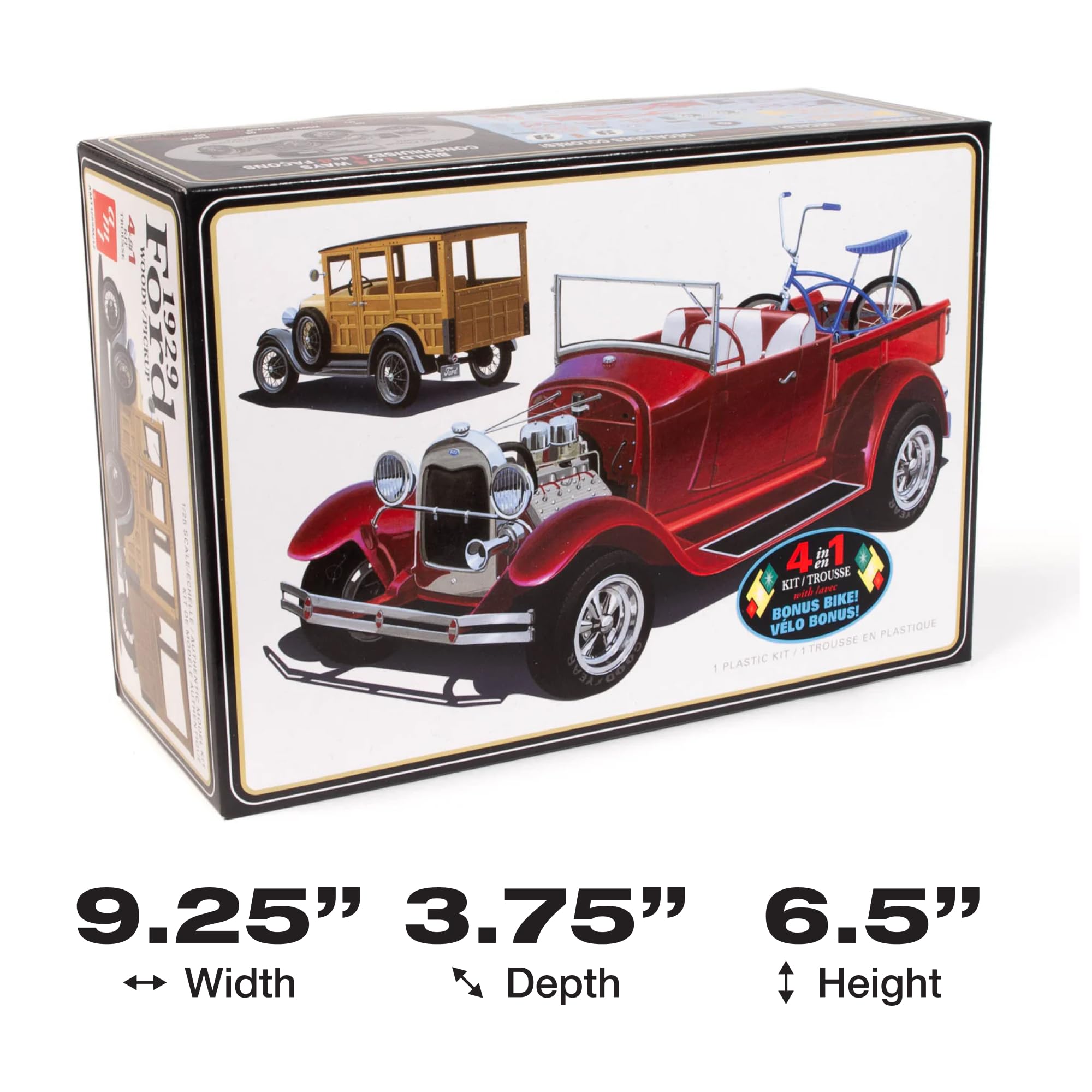 AMT 1269M 1929 Ford Woody Pickup Model Kit