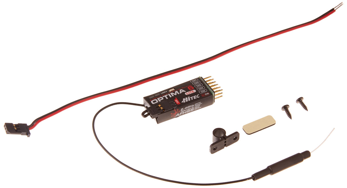 Hitec RCD 29438 Optima 6 Lite - 6 Channel 2.4GHz Receiver