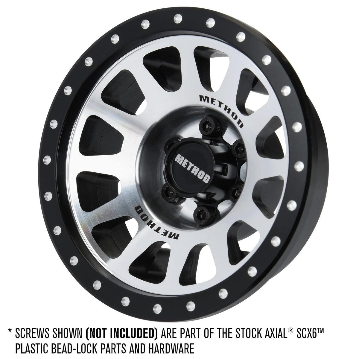 Pro-line Racing 281400 1/6 Method 305 NV Alum F/R 2.9 +2 SCX6 Whl Faces