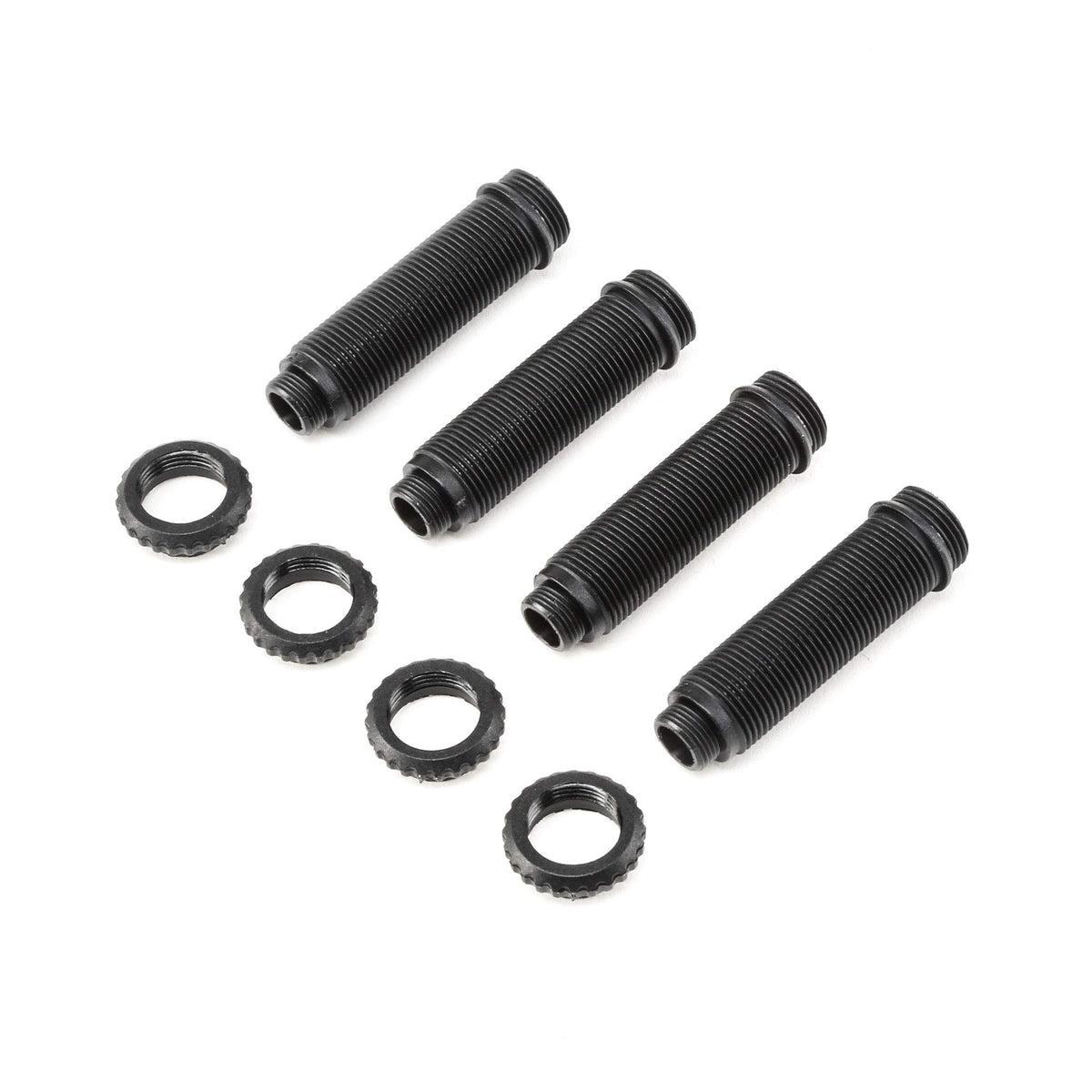 Losi LOS234015 Front/Rear Shock Body & Collar Set: Rock Rey