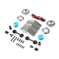 Losi LOS240019 Front LED Lights and Grill Set, Son Uva Digger:LMT