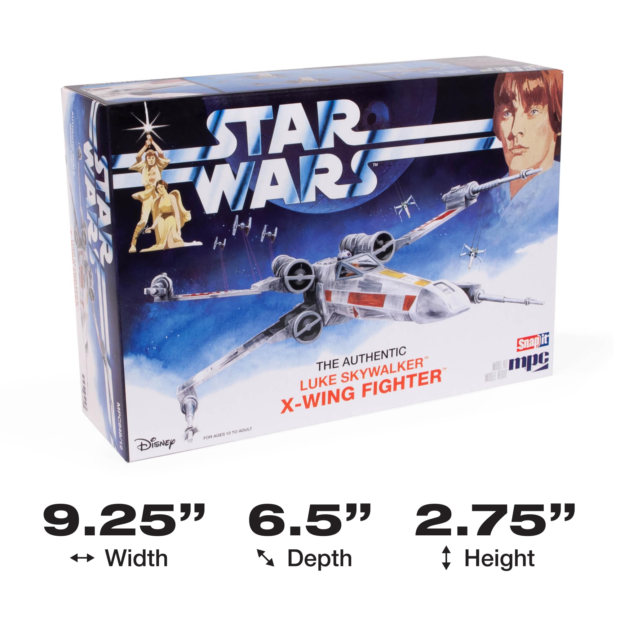MPC 948 Star Wars: A New Hope X-Wing Fighter (Snap) 1:63 Model Kit