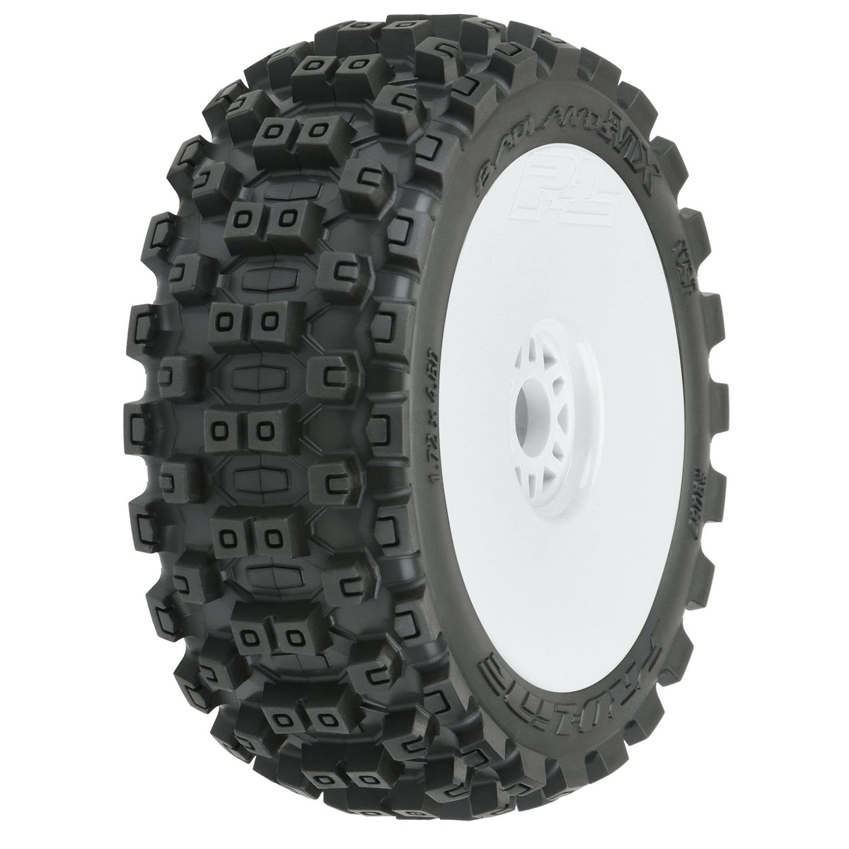 Pro-Line 906731 Badlands MX M2 1:8 Buggy MTD White Wheels F/R