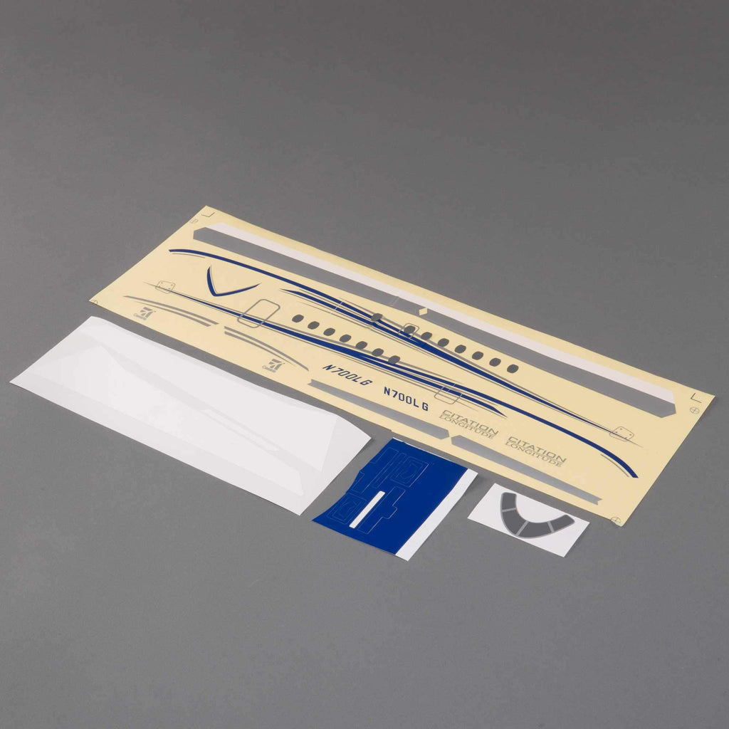 E-Flite EFLU6358 Decal Sheet: Longitude