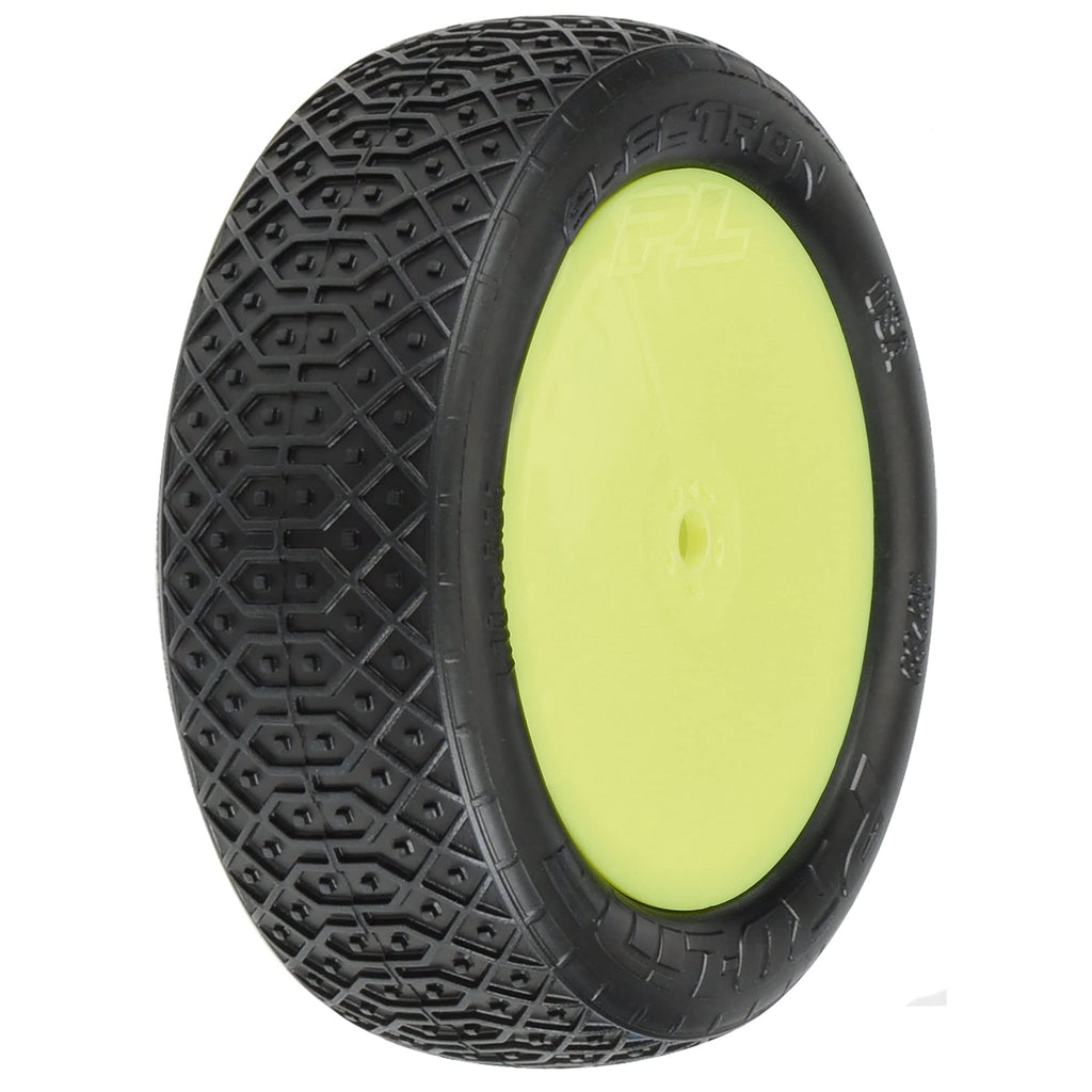 Pro-Line 823912 Electron 2.2 2WD MC PreMTD Wheels, Yellow: TLR 22 5.0 Fr (2)