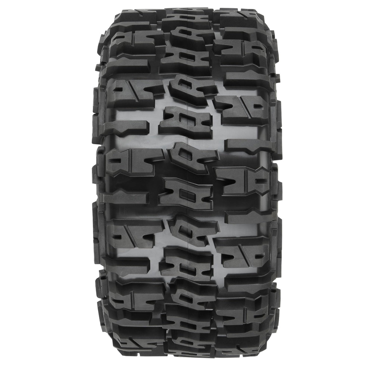 Pro-Line 1024010 1/6 Trencher F/R 5.7” Tires Mounted 24mm Black Raid 8x48 Hex (2)
