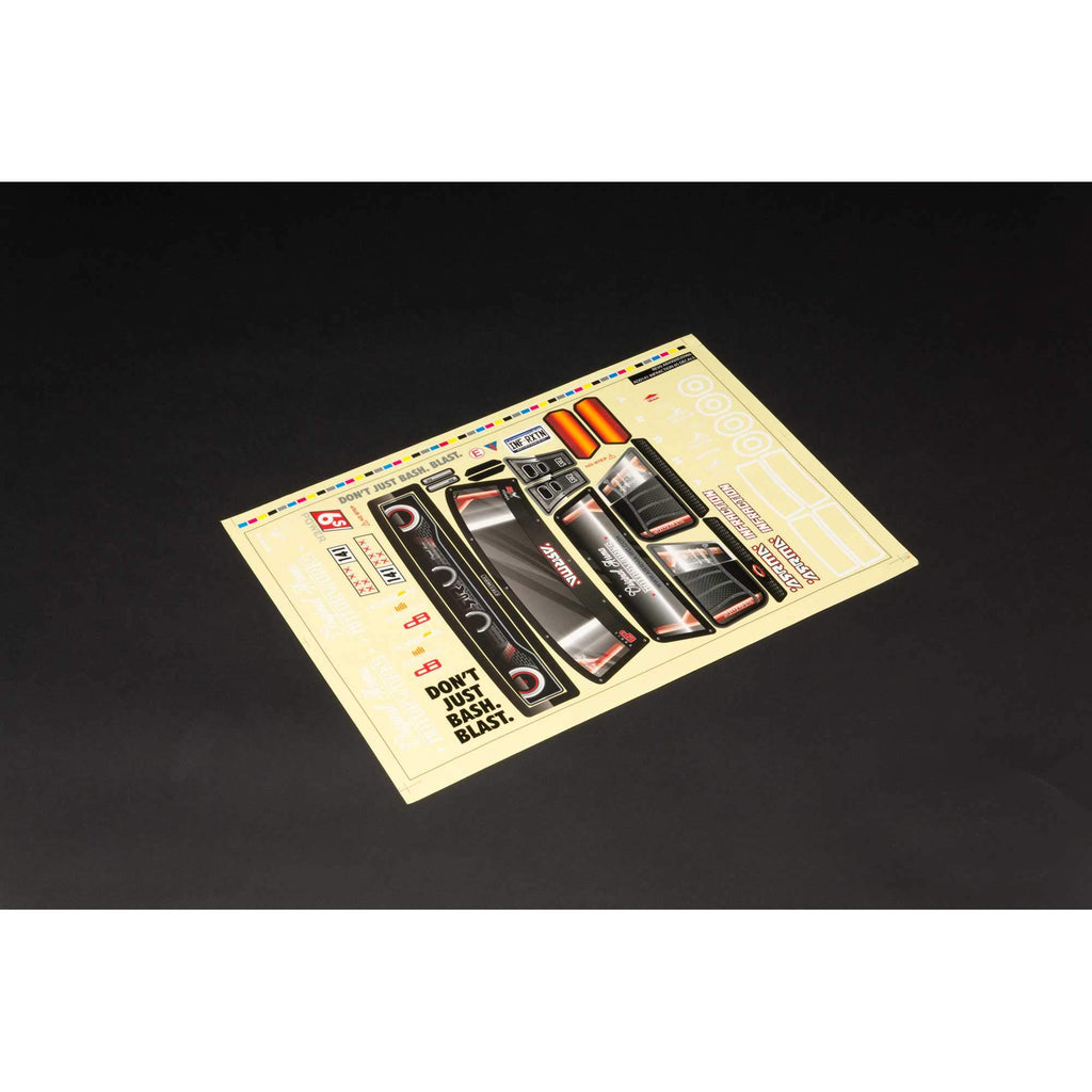 Arrma 410001 Infraction 6S BLX Clear Bodyshell (inc. Decals)