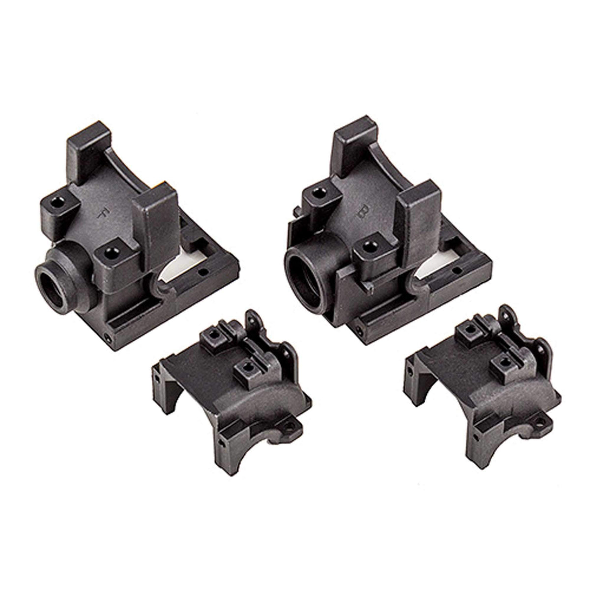 Team Associated 25806 Rival MT10 Front and Rear Gearboxes