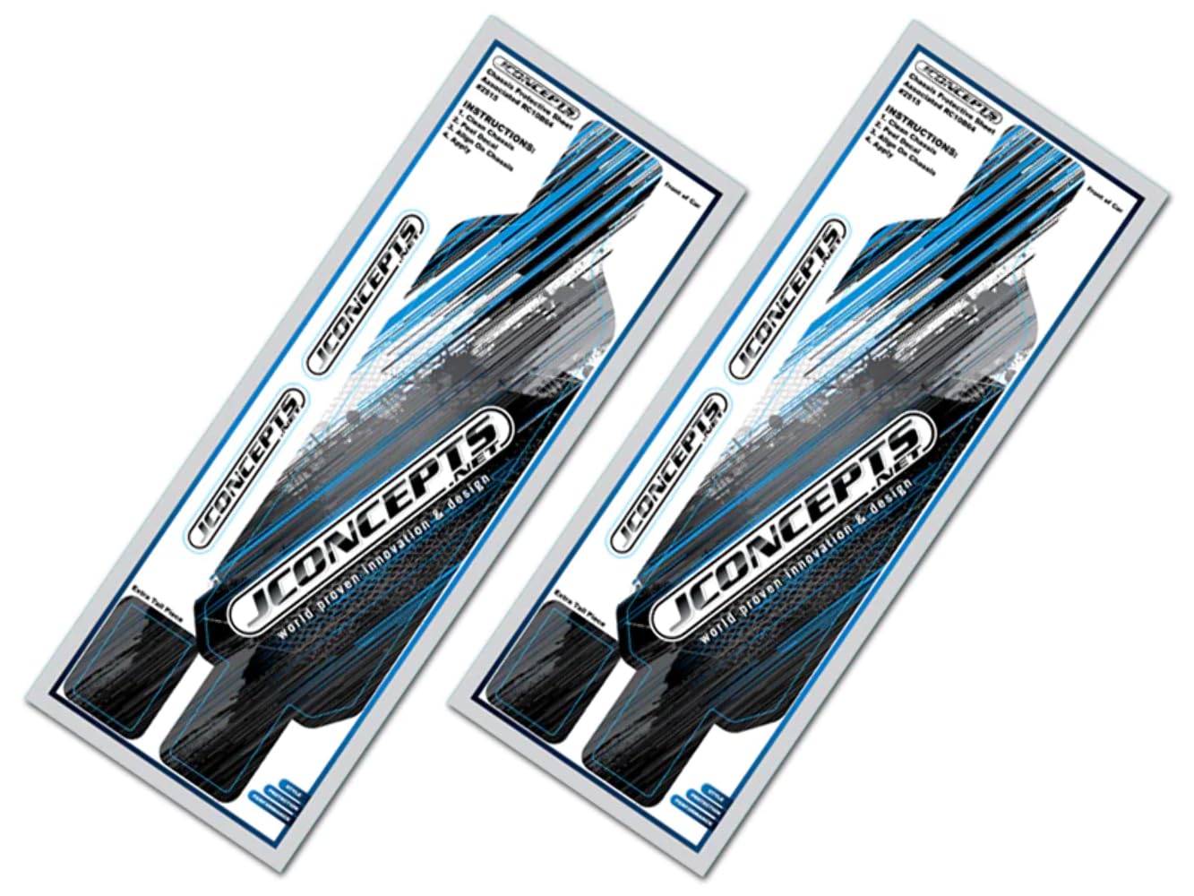 J Concepts JCO2515 Chassis Protective Sheet, Striker Graphic:B64,B64D