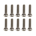 Team Associated 42332 M2.6x10mm SHCS, silver