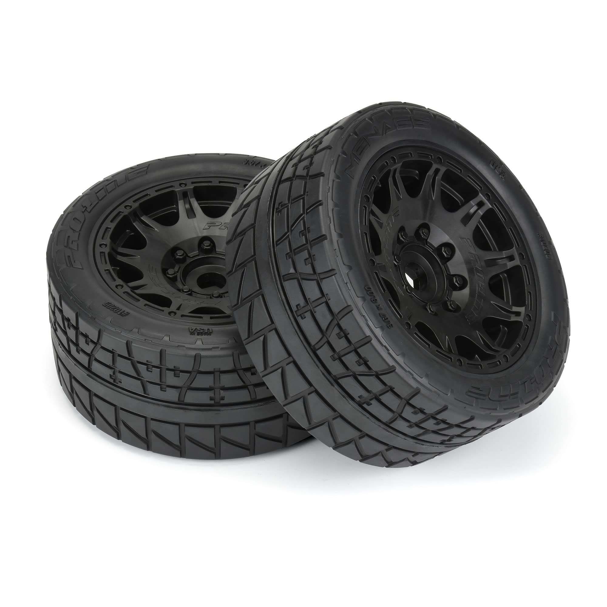Pro-Line 1020510 Menace HP Mounted Raider Tires 5.7 Black (2) 24mm Hex