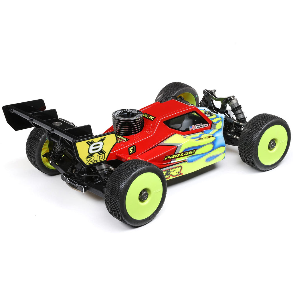Team Losi Racing TLR04012 8IGHT-X/E 2.0 Combo Race Kit:1/8 4WD Nit/El Buggy