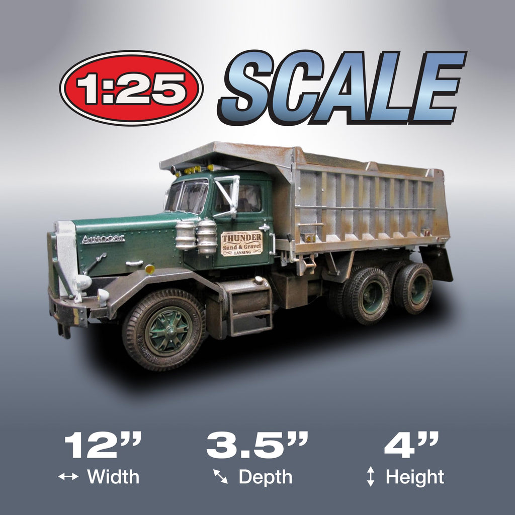 AMT 1150 1/25 Autocar Dump Truck Model Kit