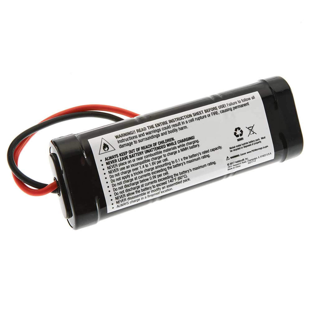 Onyx ONXP5510 NiMH 7.2V 5000mAh Sub-C Stick Battery: Standard Plug
