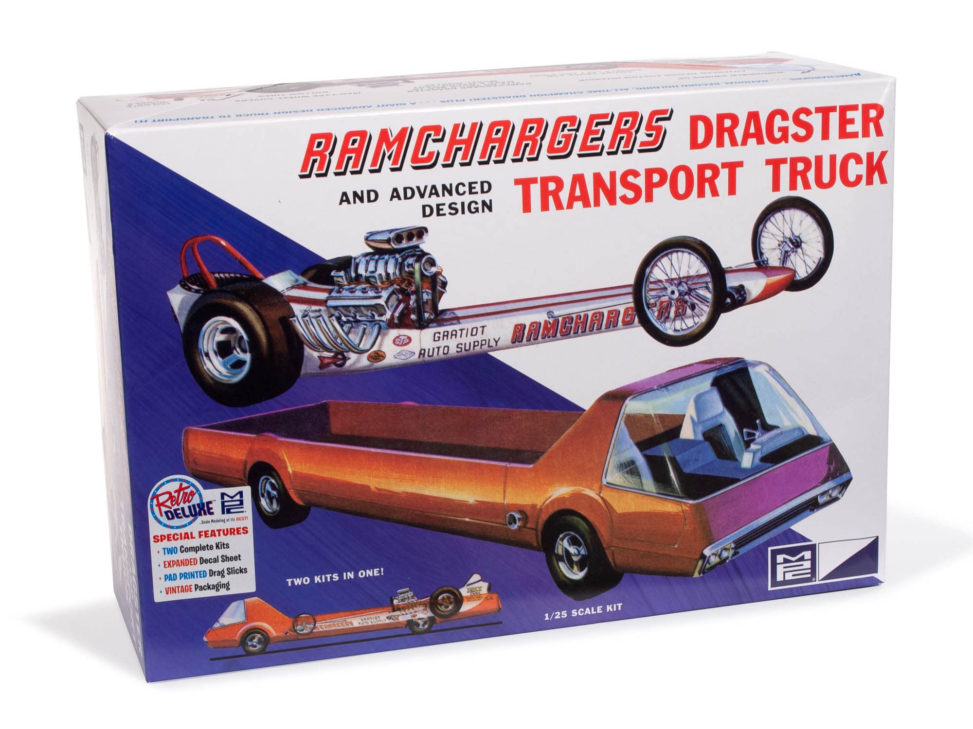 MPC 970 Ramchargers Dragster & Truck Model Kit