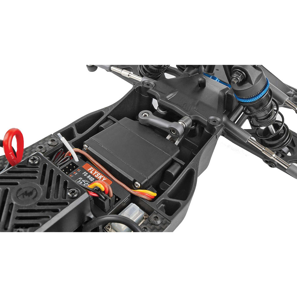 Associated 70033C SR10M Dirt Oval RTR LiPo Combo, Blue