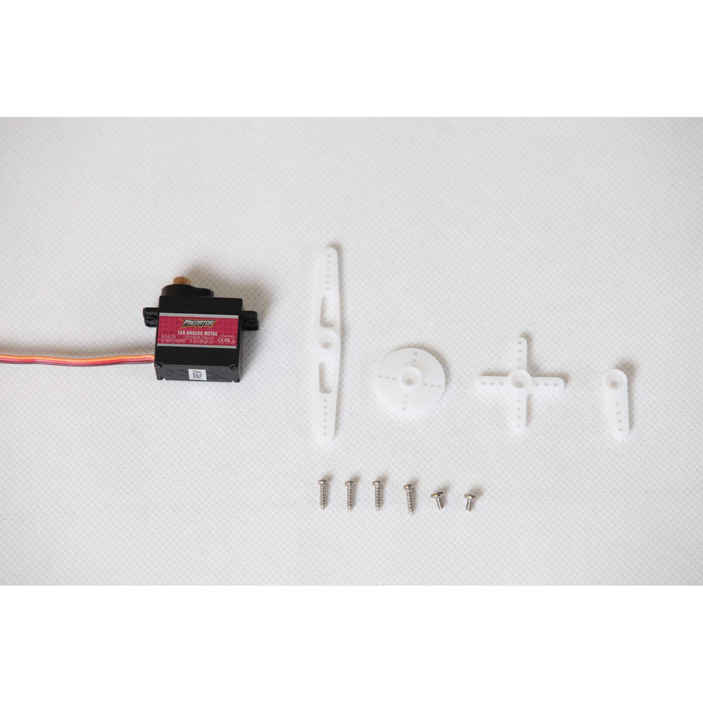 FMS PAA027 13g analog met gear servo rev