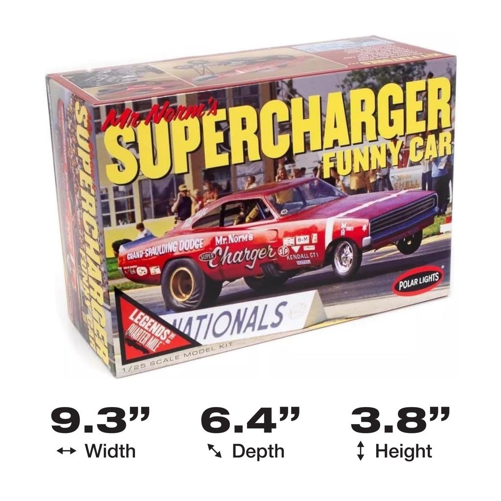 Polar Lights 989 1969 Dodge Charger FunnyMr.Norm Model Kit