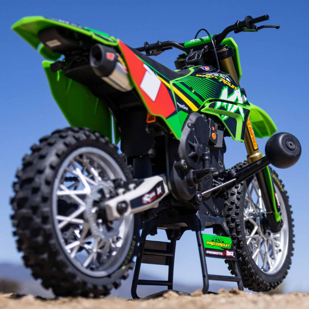 Losi LOS06002 Promoto-MX 1/4 Motorcycle RTR w/Battery/Charger Combo, Pro Circuit