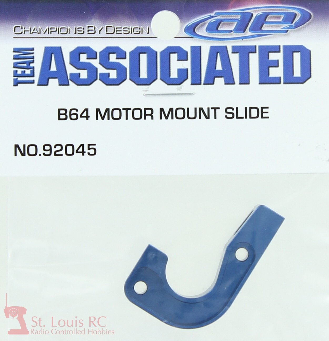 Team Associated 92045 B64 Motor Mount Slide, aluminum