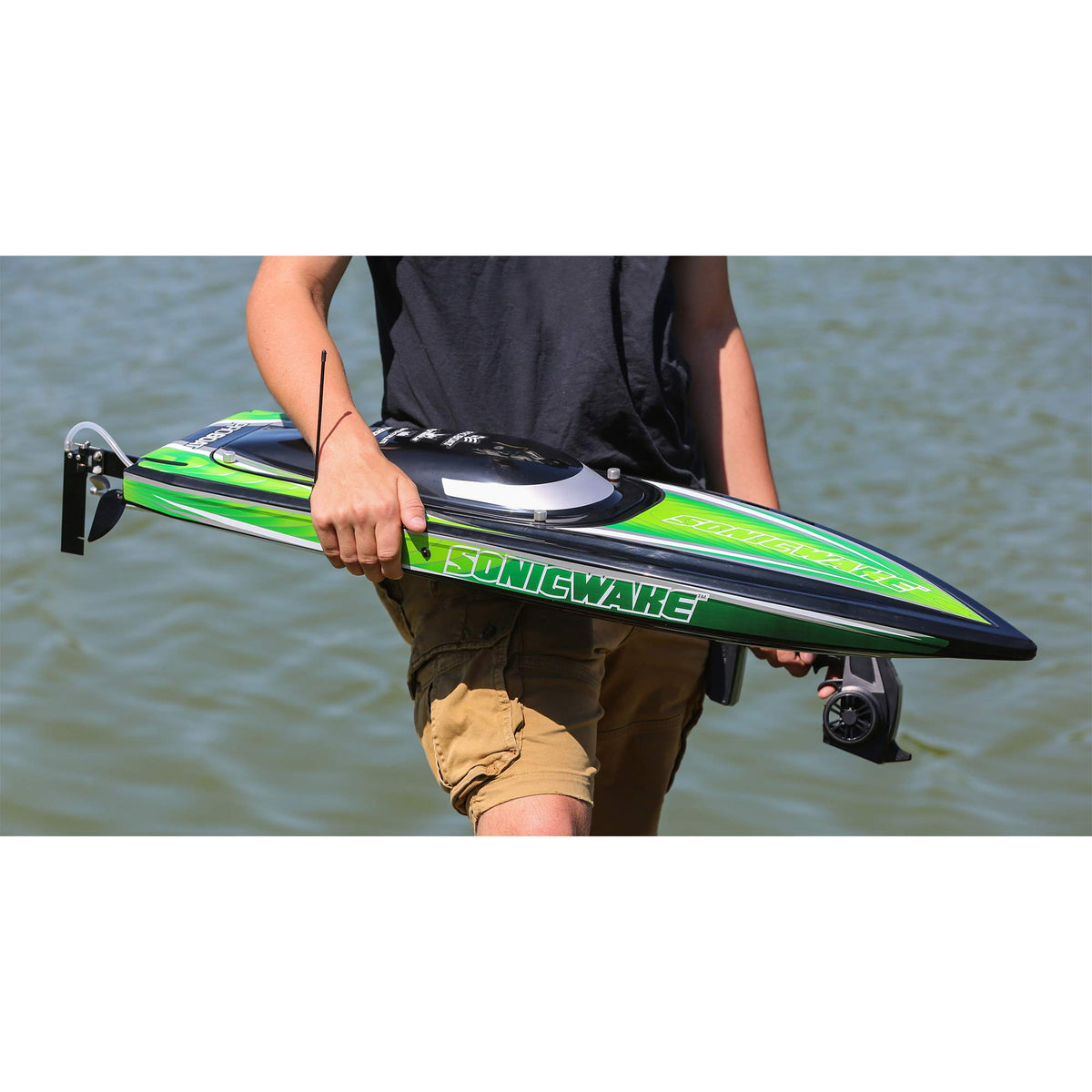 Pro Boat PRB08032T2 36" Sonicwake,Blk, Self-Right Deep-V Brushless RTR