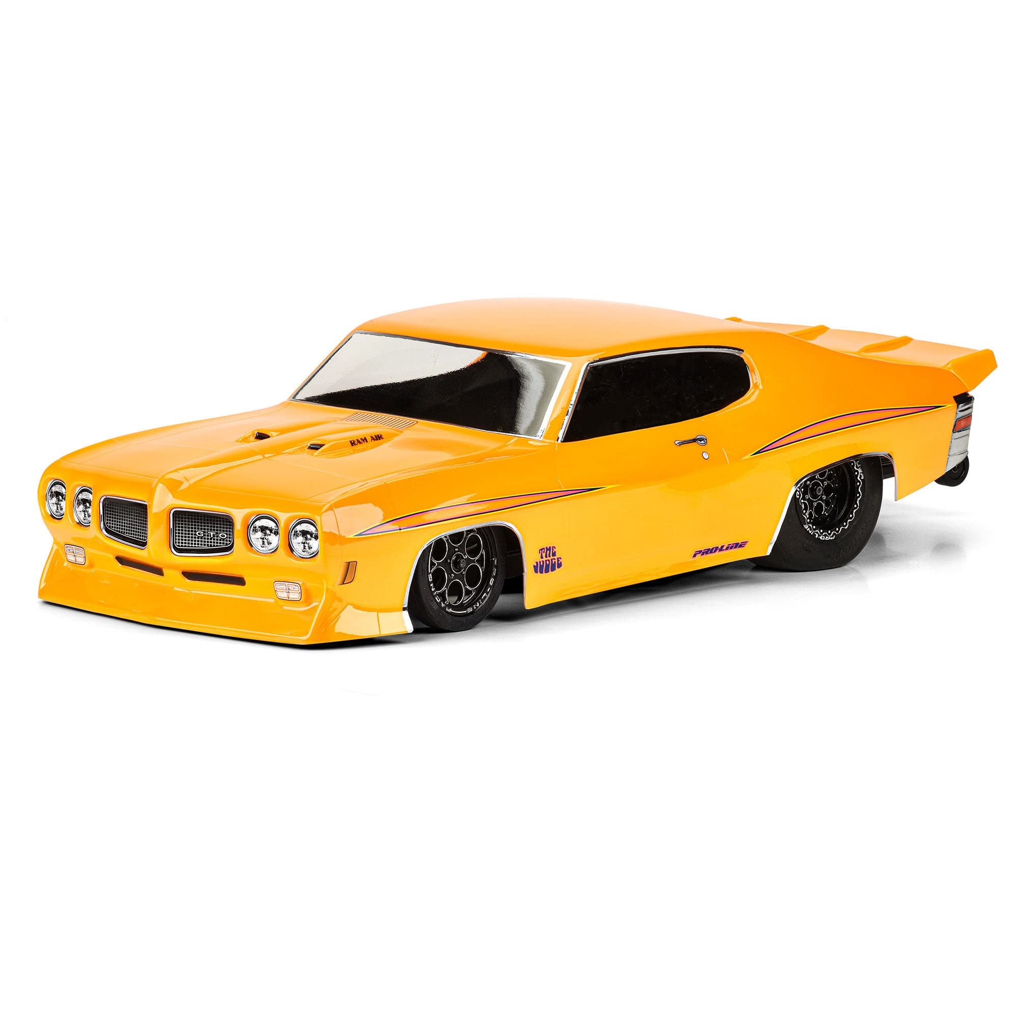 Pro-Line 358800 1/10 1970 Pontiac GTO Judge Clear Body: Drag Car