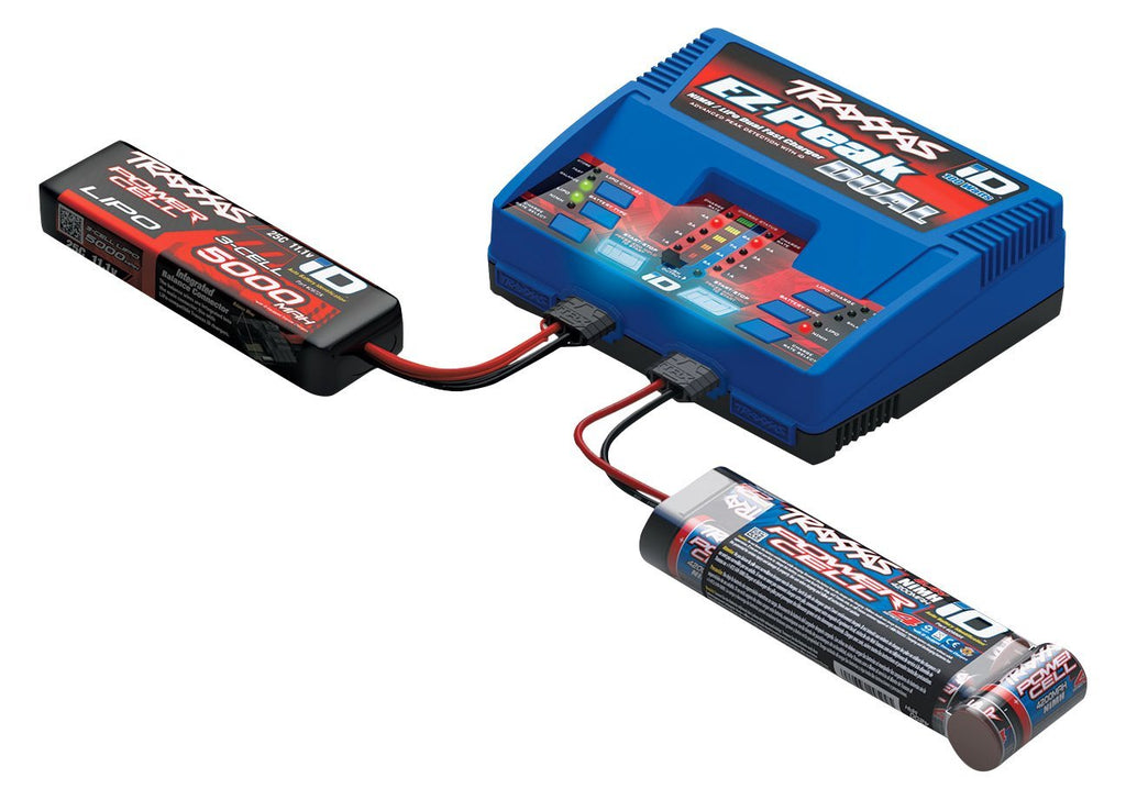 Traxxas 2972 Traxxas EZ-Peak Plus, 100W, Dual Charger w /iD