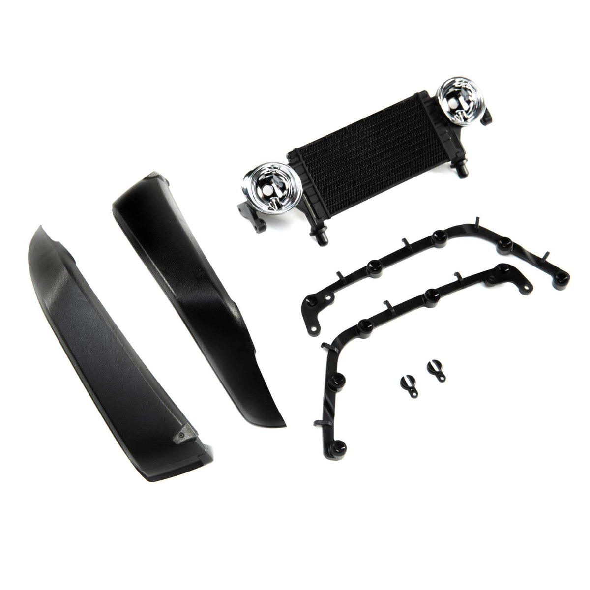Axial AXI230020 Radiator & Front Fenders Jeep JLU: SCX10III