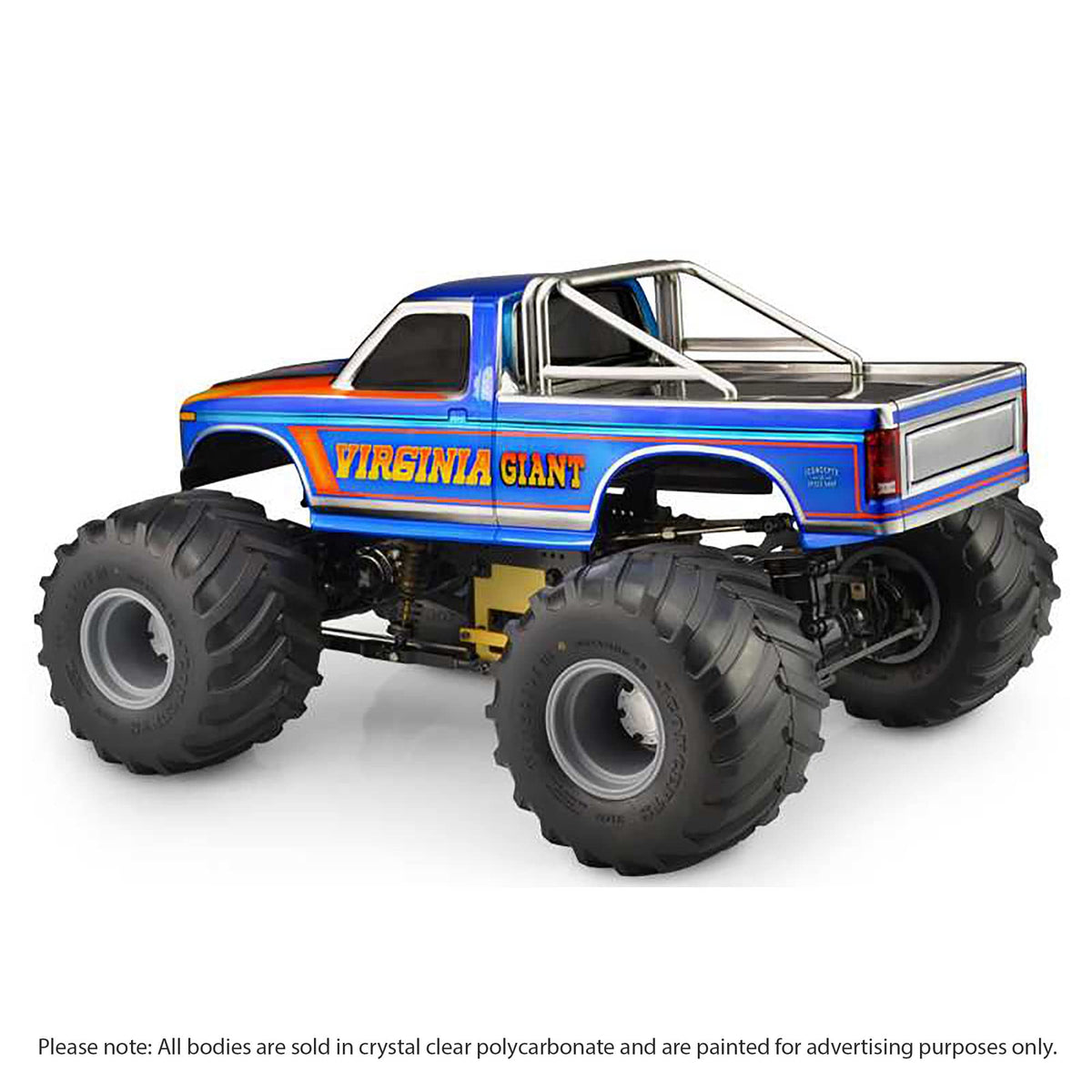 J Concepts JCO0306 1984 Ford F-250 Clear Body: MT