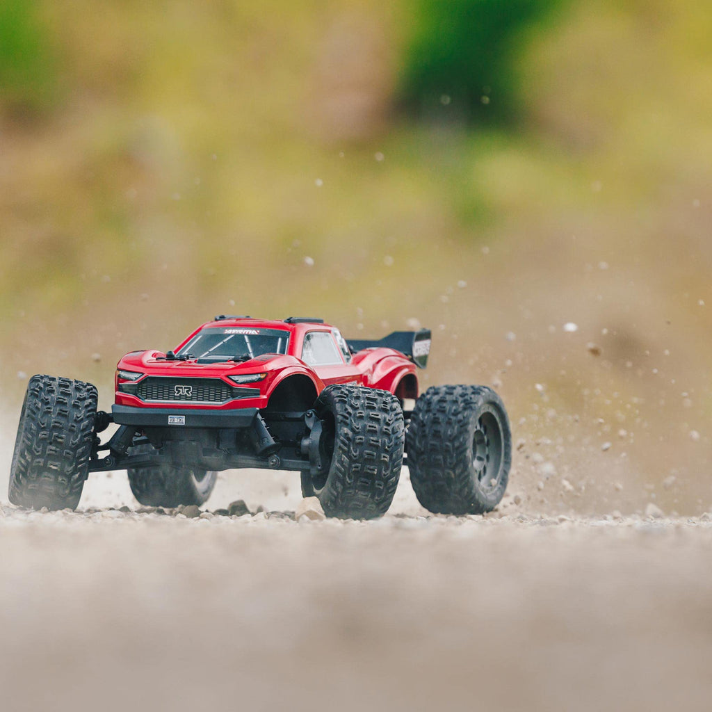 ARRMA RC Truck 1/10 VORTEKS 4X2 Boost MEGA 550 Brushed Stadium Truck RTR