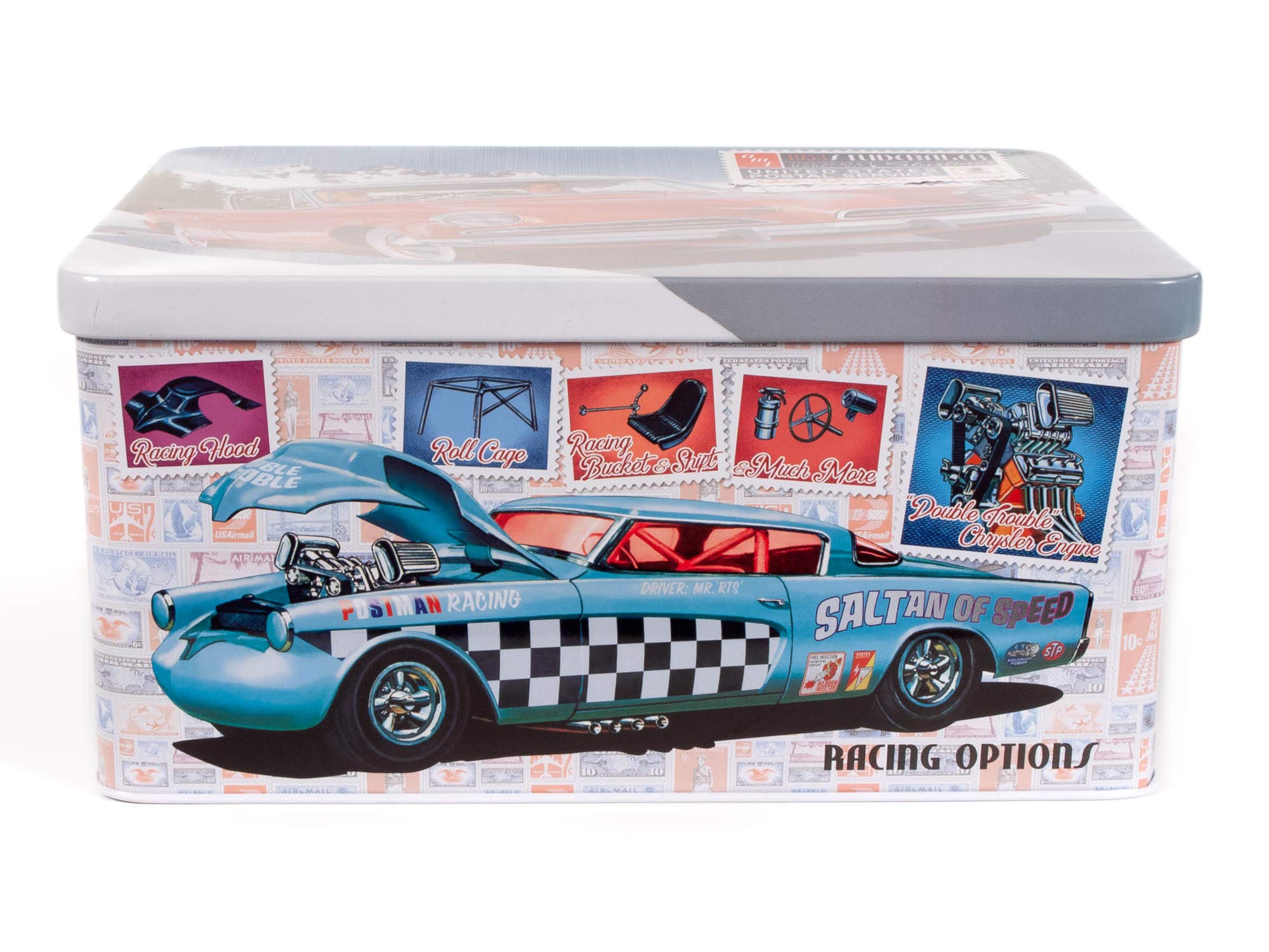 AMT 1251 1/25 '53 Studebaker Starliner USPS Collectible Tin Model Kit