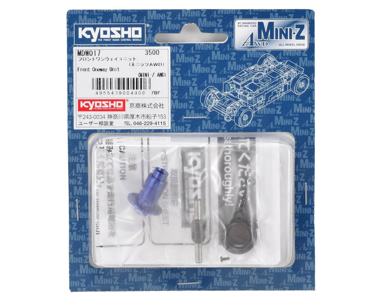 Kyosho MDW017 Front Oneway Unit, for Mini-Z, AWD