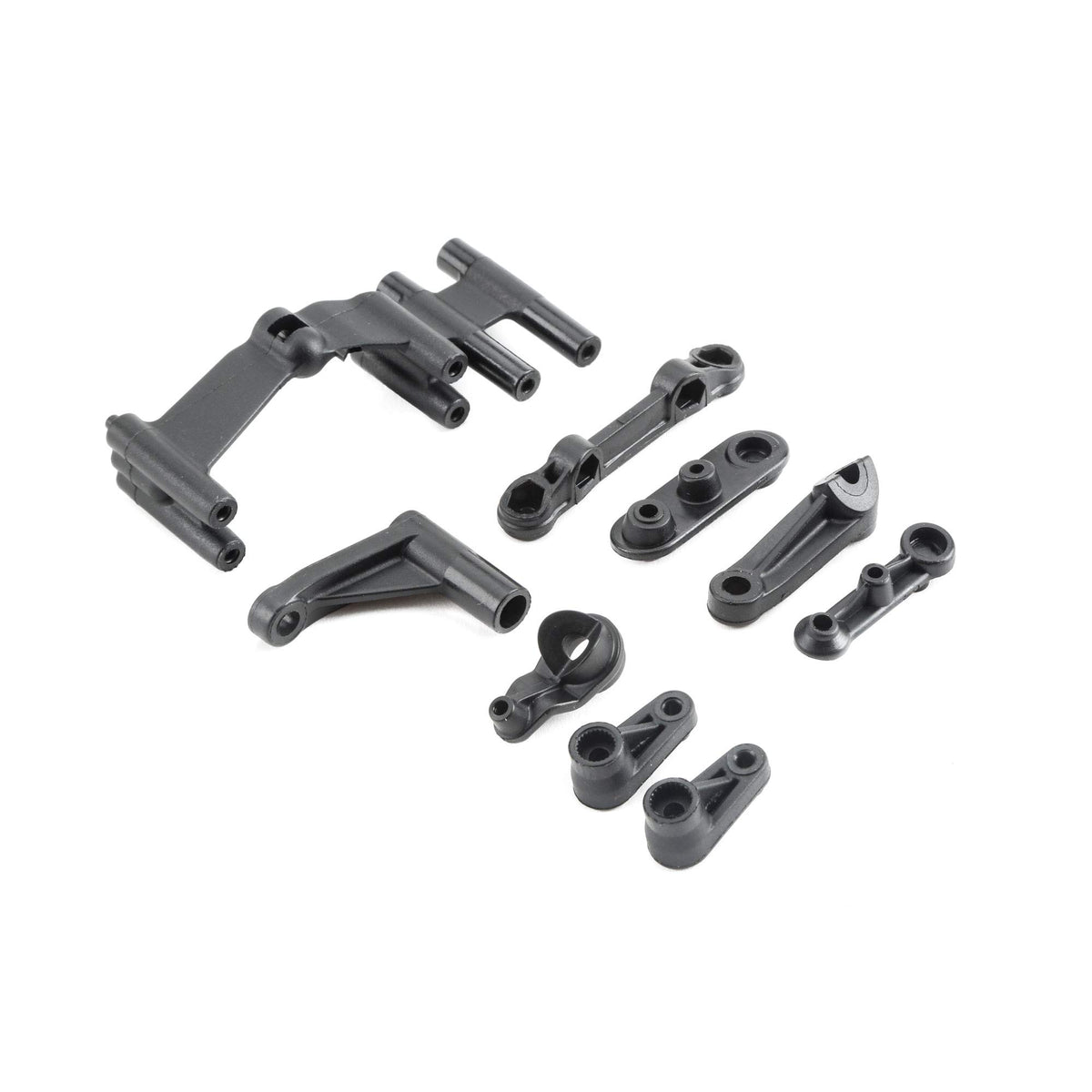 Losi LOS231008 Servo Mount, Steering Servo Set Plastic: Baja Rey