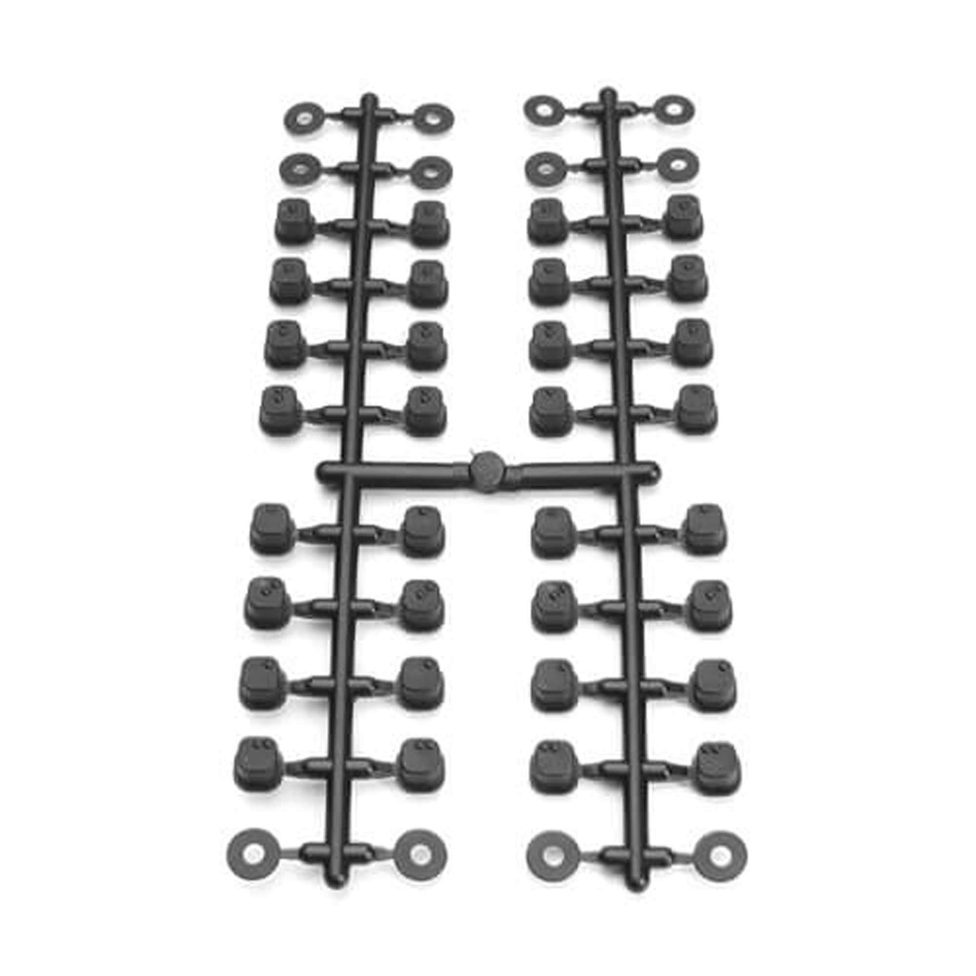 Tekno RC 6544 Hinge Pin Inserts, Wheelbase Shims: EB410
