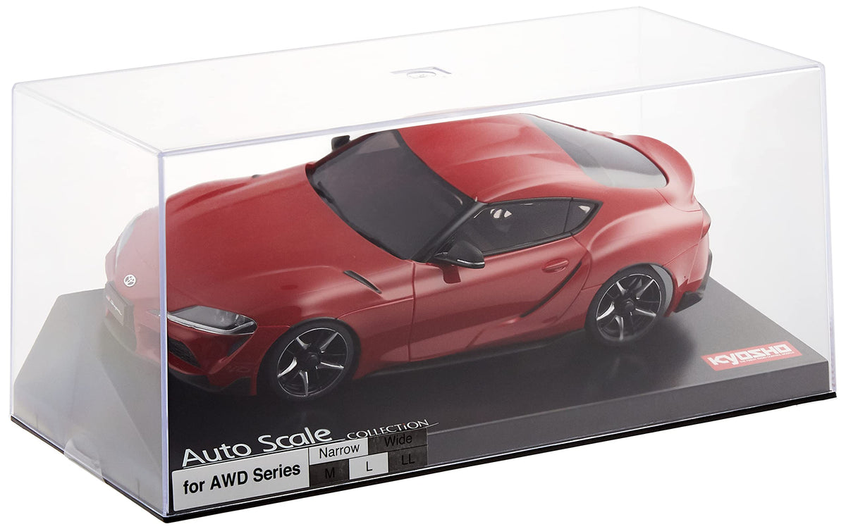 Kyosho MZP450R ASC MA-020 Toyota GR Supra Prominence Red Mini-Z Autoscale Body