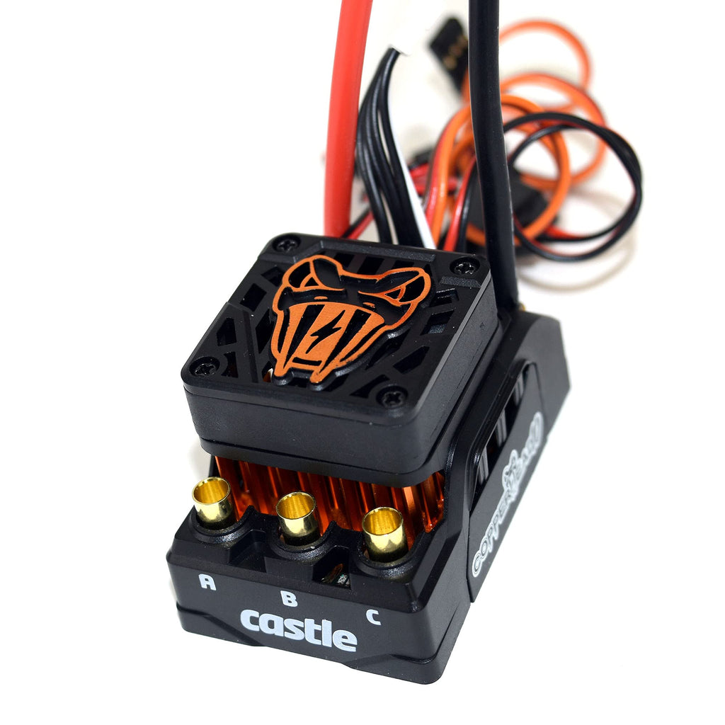 Castle Creations 010-0166-09 Copperhead 10 1412-3200KV Combo