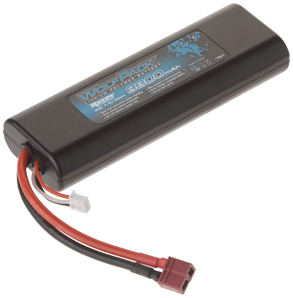 Team Associated 751 WolfPack LiPo 3300mAh 30C Battery 7.4V