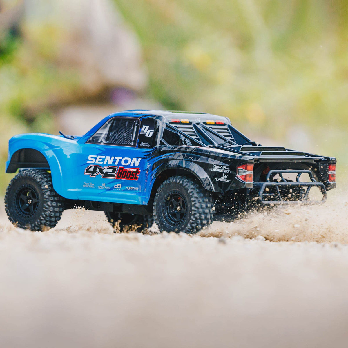 ARRMA RC Truck 1/10 SENTON 4X2 Boost MEGA 550 Brushed Short Course Truck RTR