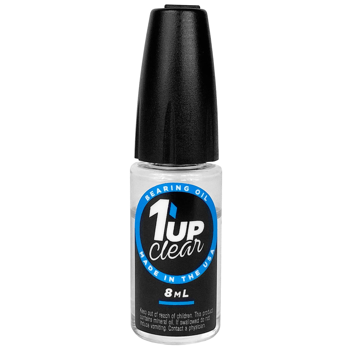 1UP Racing 120202 Clear Bearing Oil, 8ml Oiler Bottle