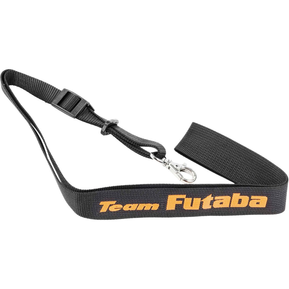 Futaba EBB1063 Team Futaba Strap, Black & Orange Neck Strap