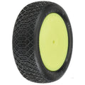 Pro-Line 823912 Electron 2.2 2WD MC PreMTD Wheels, Yellow: TLR 22 5.0 Fr (2)