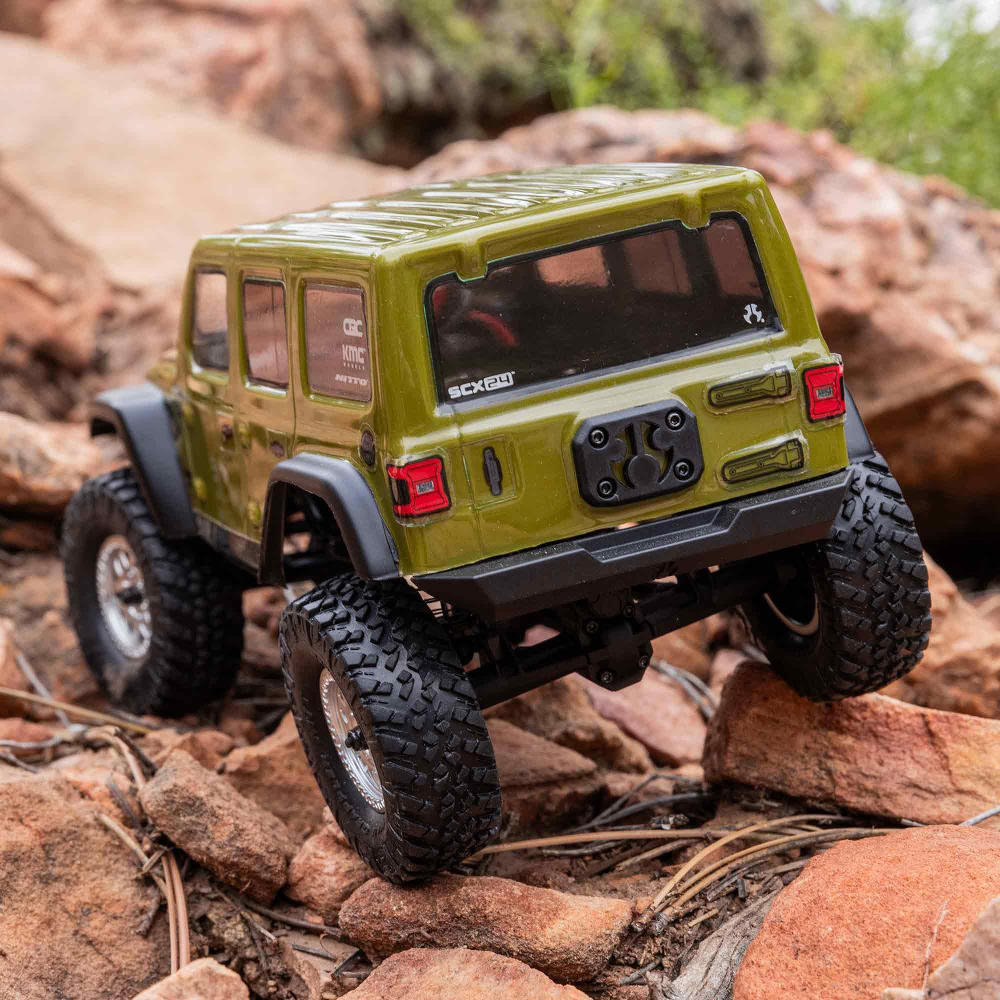 Axial SCX24 2019 Jeep Wrangler JLU CRC 1/24 4 Wheel Drive RTR AXI00002V3