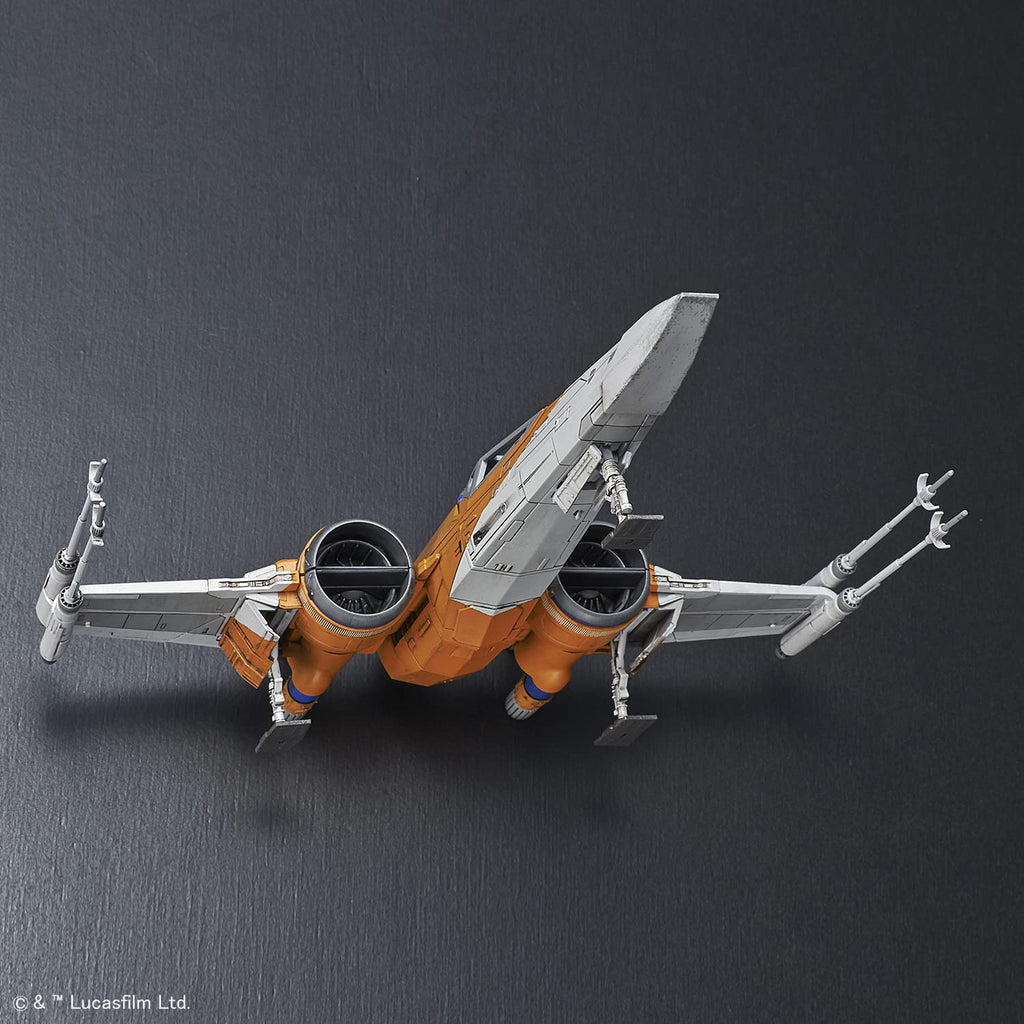 Bandai 5058312 Poe's X-Wing Fighter: The Rise of Skywalker 1/72 Model Kit