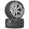DuraTrax DTXC3563 Sixpack ST 2.8 Truck 2WD Mntd 1/2 Offset C2 Chr (2)