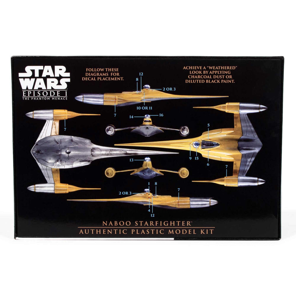 AMT 1376 Star Wars: N-1 Naboo Starfighter (Snap) 1/48
